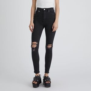 NEUW Marilyn Skinny Jeans - Black Busted